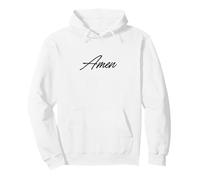 Amen Shirt - Puissante Citation Foi Catholique Traditionnelle Sweat à Capuche