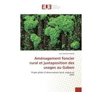 Amenagement foncier rural et juxtaposition des usages au Gabon Projet pilote d'oBSErvatoire local, enjeux et defis - Jean Makak - Universitaires Europeennes - broché - Etude