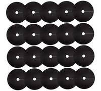 Aménagement paysager des Anneaux d'arbres, 20 pcs Anneaux d'arbres barrière de Mauvaise Herbe, Anneau de paillis Non tissé Absorbant 12, 6 Pouces, paillis Tapis Mauvaise Herbe réutilisables p