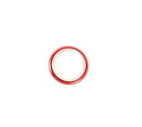Aménagements intérieurs Garniture Décorative Pour Bouton Multimédia Console Centrale Voiture Pour BMW F25 F26 F06 F07 G38 F15 F16 F10 F30 F20 F34 F36 F21 F48 Accessoire Voiture(Rouge)
