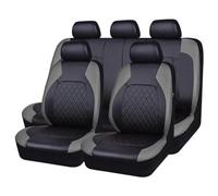 AMENAS Cuir Ensembles De Housses Siège Voiture pour Nissan Juke 2013-2016, Housse de Siege Avant et Arrière Coussin de SièGe Accessoires Interieur,D/Grey