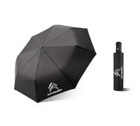 AMENAS Voiture Parapluie Pliant, pour Citroen C1 C3 C4 C5 X DS3 DS4 DS5 C6 Picasso Aircross CCrosser Xsara Parapluie Automatique Resistant Vent, Parapluies de Voyage Portables pour la Pluie