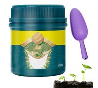 Amendement anti-agglomérant, activateur de sol acide et alcalin, amendement pour plantes, activateur de sol pour arbres fruitiers, améliore la structure du sol, terreau et compost pour semis (500g)