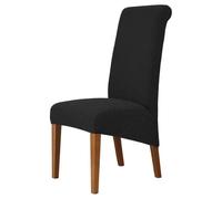 AMENGJ House De Chaise À Manger Housse de Chaise réglable de Grande Taille for Banquet, Housse de siège en Jacquard et élasthanne for chaises à Dossier Haut, Salle à Manger, hôtel, Maison(Color 18)