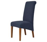 AMENGJ House De Chaise À Manger Housse de Chaise réglable de Grande Taille for Banquet, Housse de siège en Jacquard et élasthanne for chaises à Dossier Haut, Salle à Manger, hôtel, Maison(Color 1)