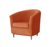 AMENGJ Housse Fauteuil Club Housses de fauteuils de Baignoire Velvet Club, Housses de canapé Extensibles for canapé Simple, Housse de canapé for comptoir de Bar avec Housse de siège Solide(Color 14)