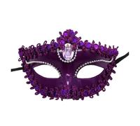 AMENGJ Masque bal Masqué Masque vénitien à plumes et fleurs, costume de mariage, carnaval, spectacle, dame sexy, mascarade(Color 5)