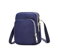 AMENGJ Sacoche Femme Sac à main étanche for femme, bandoulière, fermeture éclair, for téléphone portable, multifonction, porte-monnaie, pochette(Color 4)