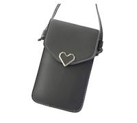 AMENGJ Sacoche Femme Sac for téléphone portable, porte-monnaie, bandoulière, mignon, mini, en forme de cœur, pochette for téléphone portable(Color 5)