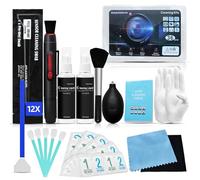 Amentalove 36 en 1 Kit Nettoyage Appareil Photo, Kit Nettoyage Appareil Photo Capteur, Kit de Nettoyage pour Objectif Appareil Photo Canon Sony Nikon Pentax DSLR avec Stylo de Nettoyage du Capteur