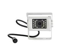 améra recul pour Voiture 4 Broches RCA HD CCD IR Vue Arrière pour Camion Van Bus Camion Caméra synchronisée montée sur véhicule(AV Mirror Image)