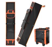 Amerbro Sac d'auvent pop-up de 25,4 x 25,4 x 157,5 cm avec roues à roulettes - Sac de transport avec poignées - Pièces de rechange pour auvent escamotable - Tissu Oxford imperméable 600D