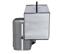 Amerbtech Housse pour friteuse à air résistante à la chaleur, imperméable à l'eau et à la poussière Housse de protection pour Ninja Double Stack XL Friteuse sans huile SL400EU (Grise)