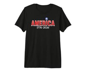 America 1776-2026 Super-héros T-Shirt Haut de Gamme