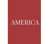 America: A Timeless Decorative Book Celebrating Freedom, Unity & American Spirit | Classic Patriotic Décor for Coffee Tables & Shelves