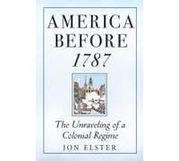 America Before 1787