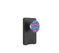 America God Shed His Grace on Thee, Rouge, Blanc et Bleu PopSockets PopWallet pour MagSafe