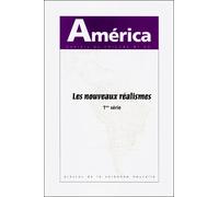 América N° 24. Nouveaux réalismes Les nouveaux réalismes : 1re série - Augustin Redondo - Presses De La Sorbonne Nouvelle - broché - Revue