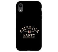 America Party New Political Party 2025 USA Femmes Hommes Coque pour iPhone XR