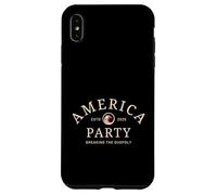 America Party New Political Party 2025 USA Femmes Hommes Coque pour iPhone XS Max