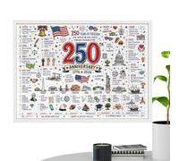 America Puzzle - 1000 Piece Patriotic Jigsaw with 250th Theme