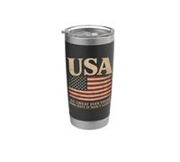 America, So Great Even Those Who Hate It Won’t Leave Humor Gobelet isotherme en acier inoxydable double paroi