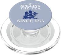 America Spilling The Tea Since 1773 American History Teacher PopSockets PopGrip pour MagSafe