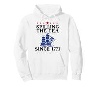 America Spilling The Tea Since 1773 American History Teacher Sweat à Capuche