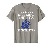 America Spilling The Tea Since 1773 American History Teacher T-Shirt
