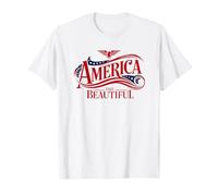America The Beautiful Patriotic USA T-Shirt