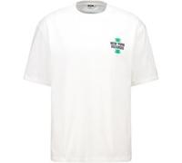 America Today Eduardo White/green Taille: M | T-shirts avec imprimés Outlet | Homme | Blanche