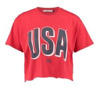 America Today Elvy Usa Tomato Taille: S | Chemises Outlet | Femme | Rouge