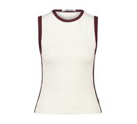 America Today Haut lie de vin / blanc, Taille S