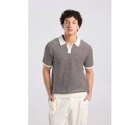 America Today Kenneth Brown/white Taille: S | T-Shirts Outlet | Homme | Marron
