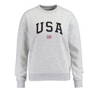 America Today Soel Mid Grey Melange Taille: M | Pulls Outlet | Femme | Gris