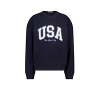 America Today Sweat-shirt bleu foncé / blanc, Taille 170-176
