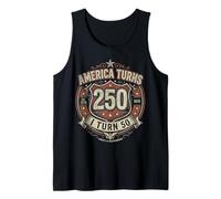 America Turns 250 I Turn 50 Since 50th Birthday Vintage Débardeur