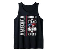 America United We Stand Patriotic 4th of July Débardeur