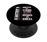 America United We Stand Patriotic 4th of July PopSockets PopGrip Adhésif