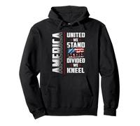 America United We Stand Patriotic 4th of July Sweat à Capuche