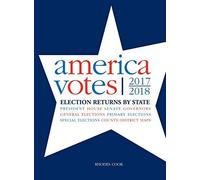 America Votes 33: 2017-2018, Election Returns By State