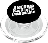 America Was Built by Immigrants PopSockets PopGrip pour MagSafe