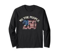 America We The People 250e Anniversaire 4 Juillet Manche Longue