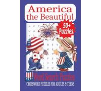 America Word Search Puzzle Book: 50+ Fun Patriotic Word Search Puzzles About America, U.S. States, History, Presidents, Landmarks & More 6x9 Paperback ... Gift for Patriotic Americans, Brain Teasers