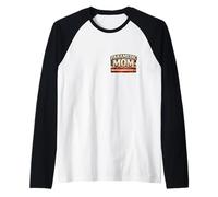 Américain Paramédic Mom Fière EMT Fête des Mères EMS Mama USA Manche Raglan