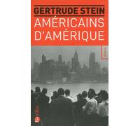 Américains d'Amérique - Gertrude Stein - Bartillat - broché - Roman
