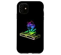 American Akita DJ Music Party Amoureux des Chiens Coque pour iPhone 11