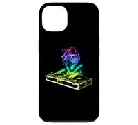 American Akita DJ Music Party Amoureux des Chiens Coque pour iPhone 13