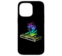 American Akita DJ Music Party Amoureux des Chiens Coque pour iPhone 14 Pro Max