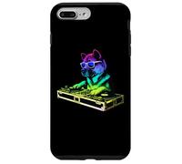 American Akita DJ Music Party Amoureux des Chiens Coque pour iPhone 7 Plus/8 Plus